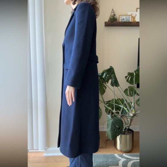 Pendleton 100% Virgin Wool Women’s Long Coat, Blue, Size 8 - Picture 7 of 15